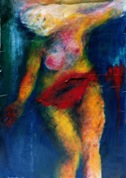 acrylique crucifixion